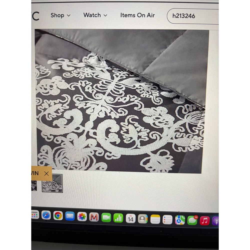Catherine Zeta Jones KING DOWN Comforter NEW